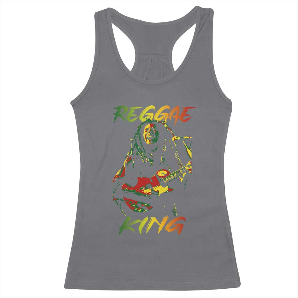 Legend Bob Racerback Tank Top Reggae King Music Rastafarian - Wonder Print Shop