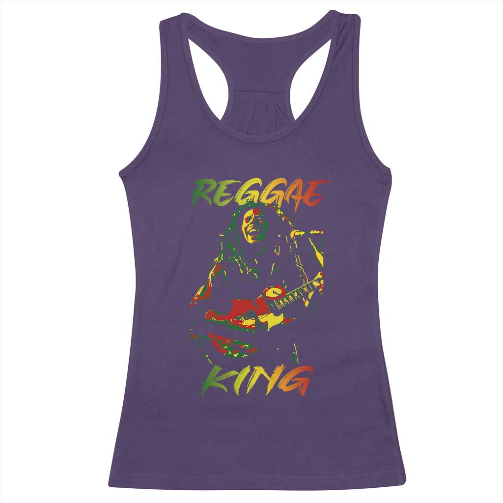 Legend Bob Racerback Tank Top Reggae King Music Rastafarian - Wonder Print Shop