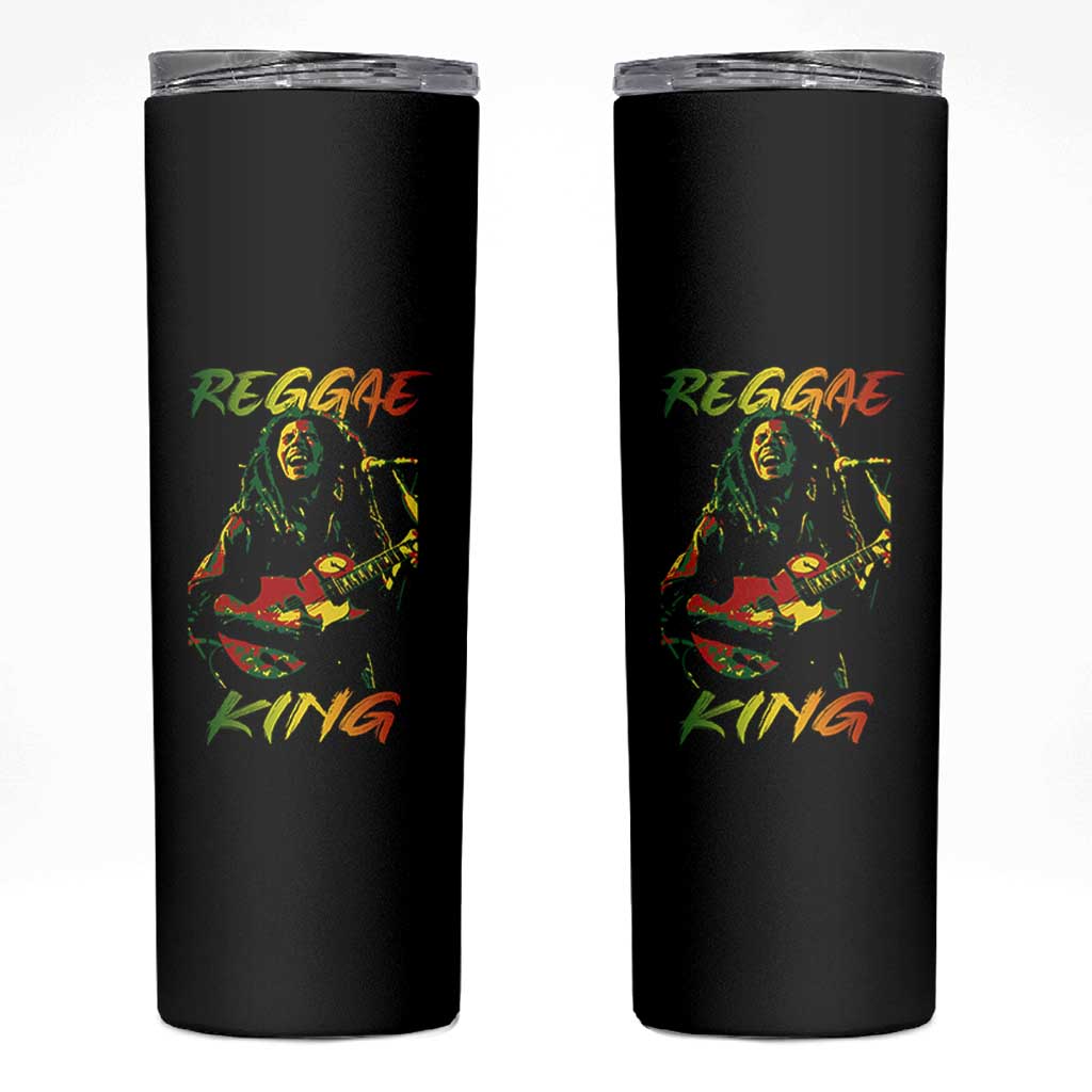 Legend Bob Skinny Tumbler Reggae King Music Rastafarian - Wonder Print Shop