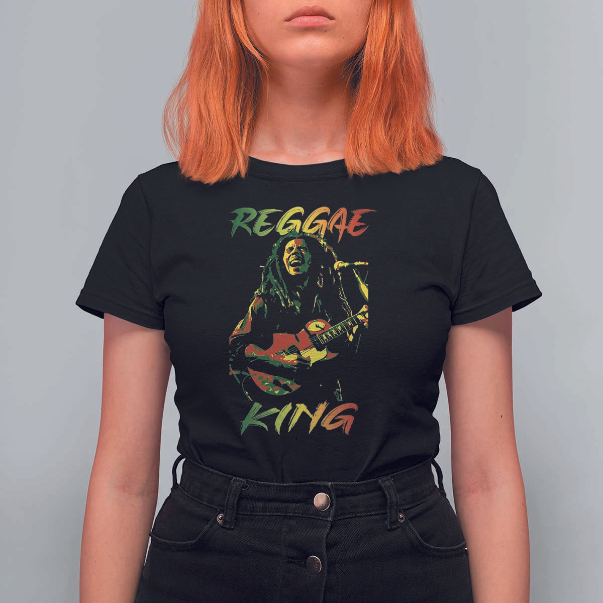 Legend Bob T Shirt For Women Reggae King Music Rastafarian - Wonder Print Shop