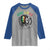 Reggae Legend Raglan Shirt One Love One Heart Rastafarian Reggae Music Lion - Wonder Print Shop
