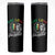 Reggae Legend Skinny Tumbler One Love One Heart Rastafarian Reggae Music Lion - Wonder Print Shop