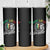 Reggae Legend Skinny Tumbler One Love One Heart Rastafarian Reggae Music Lion - Wonder Print Shop
