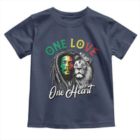 Reggae Legend Toddler T Shirt One Love One Heart Rastafarian Reggae Music Lion - Wonder Print Shop