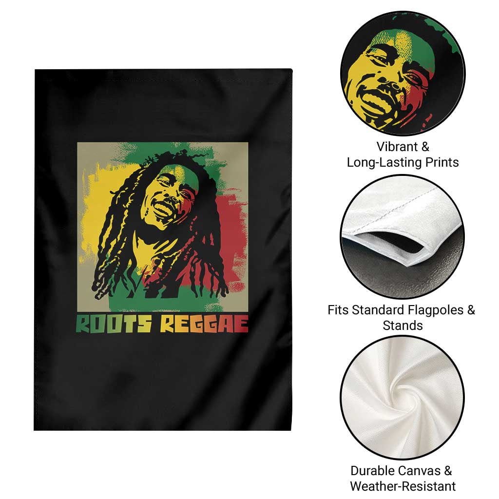 Legend Bob Garden Flag Roots Reggae Rastafarian Music Jamaica - Wonder Print Shop