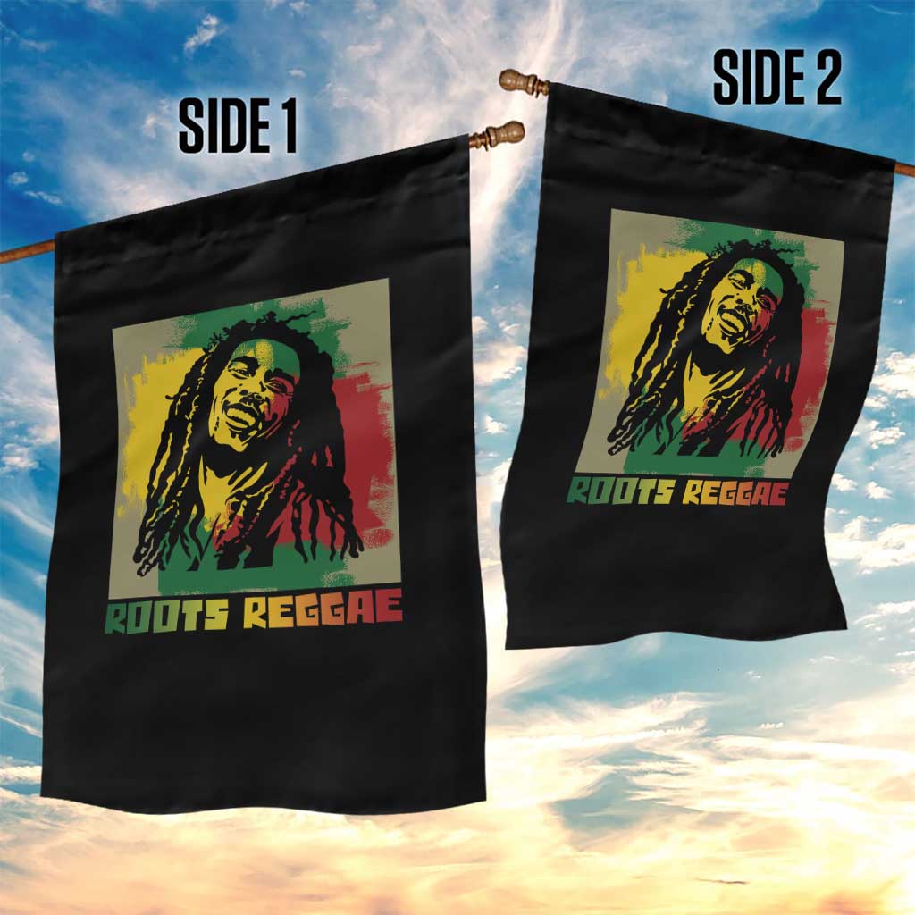 Legend Bob Garden Flag Roots Reggae Rastafarian Music Jamaica - Wonder Print Shop