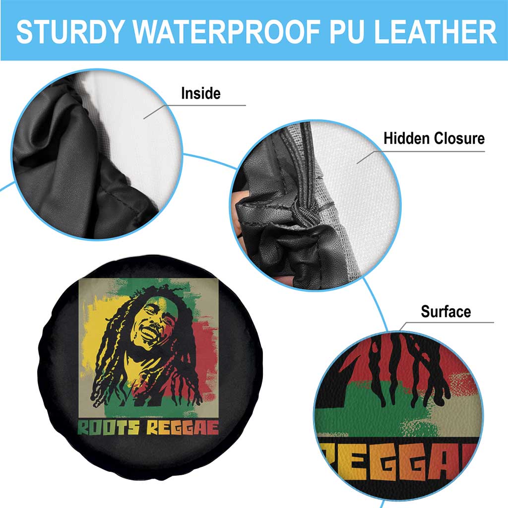 Legend Bob Spare Tire Cover Roots Reggae Rastafarian Music Jamaica - Wonder Print Shop