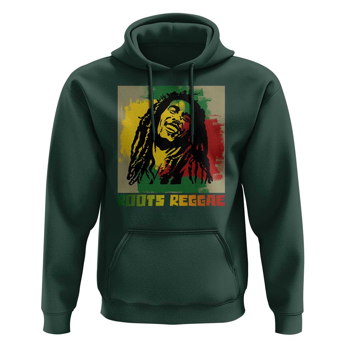 Legend Bob Hoodie Roots Reggae Rastafarian Music Jamaica - Wonder Print Shop
