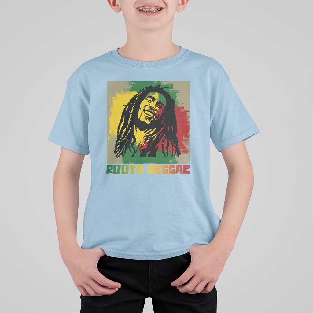 Legend Bob T Shirt For Kid Roots Reggae Rastafarian Music Jamaica - Wonder Print Shop