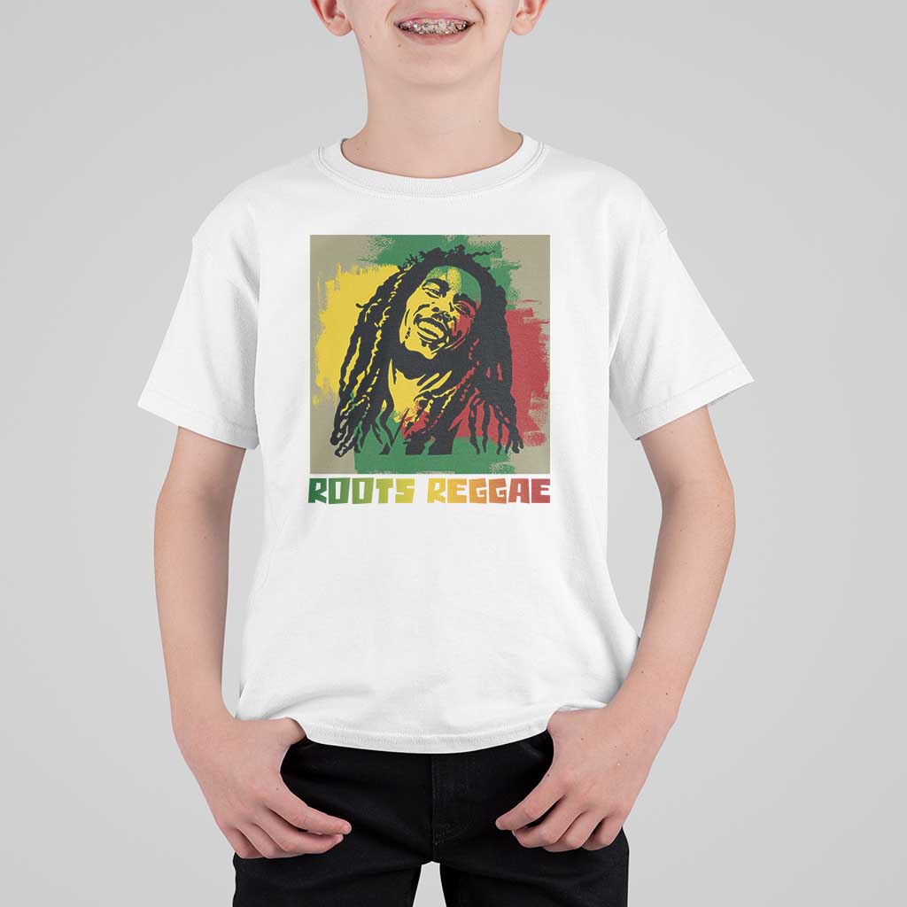 Legend Bob T Shirt For Kid Roots Reggae Rastafarian Music Jamaica - Wonder Print Shop