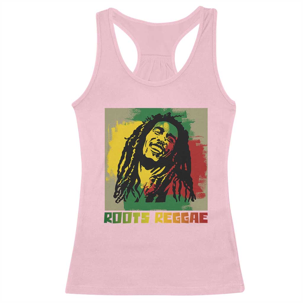 Legend Bob Racerback Tank Top Roots Reggae Rastafarian Music Jamaica - Wonder Print Shop