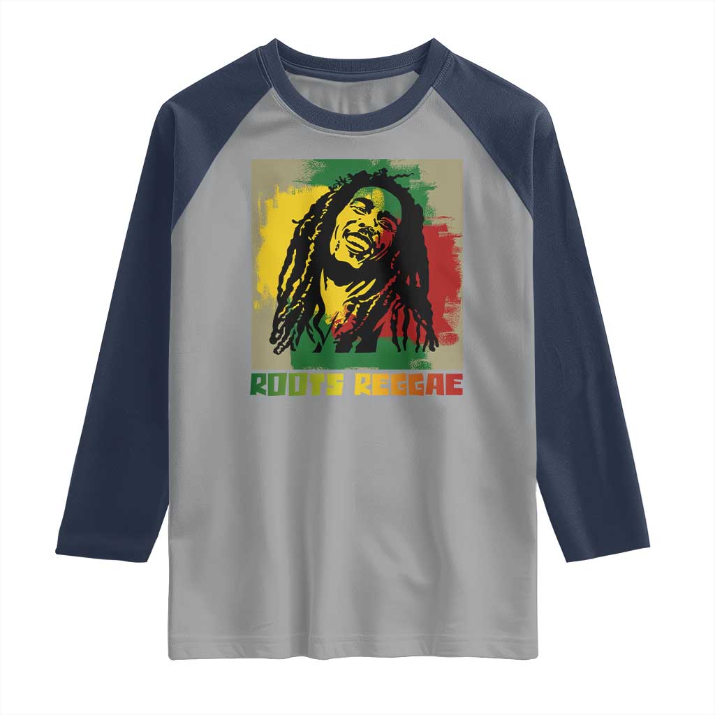 Legend Bob Raglan Shirt Roots Reggae Rastafarian Music Jamaica - Wonder Print Shop