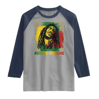Legend Bob Raglan Shirt Roots Reggae Rastafarian Music Jamaica - Wonder Print Shop