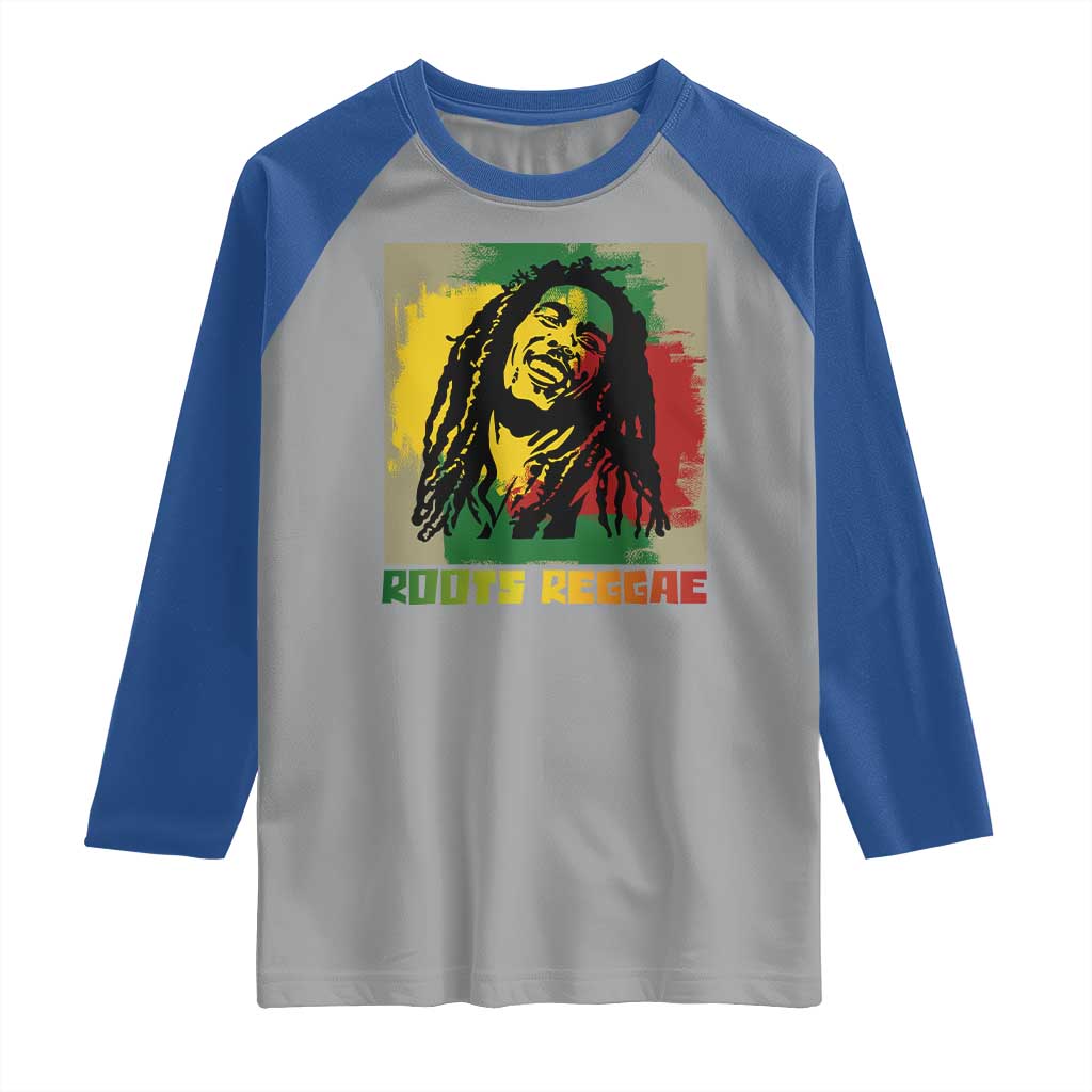 Legend Bob Raglan Shirt Roots Reggae Rastafarian Music Jamaica - Wonder Print Shop