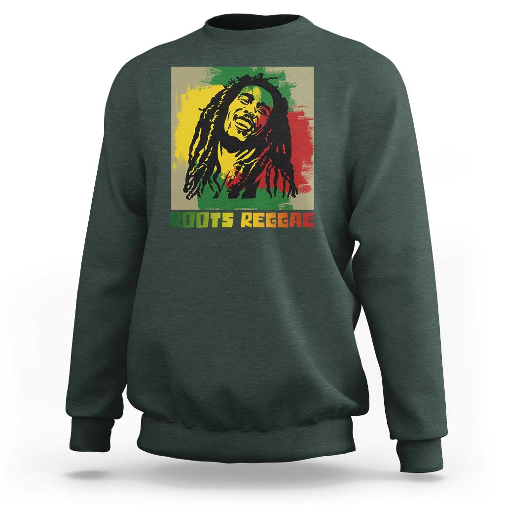 Legend Bob Sweatshirt Roots Reggae Rastafarian Music Jamaica - Wonder Print Shop