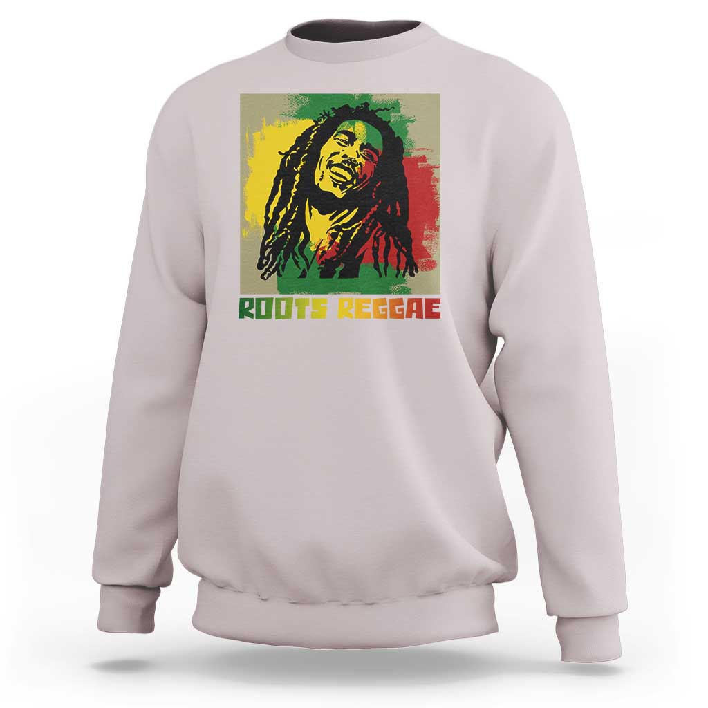 Legend Bob Sweatshirt Roots Reggae Rastafarian Music Jamaica - Wonder Print Shop