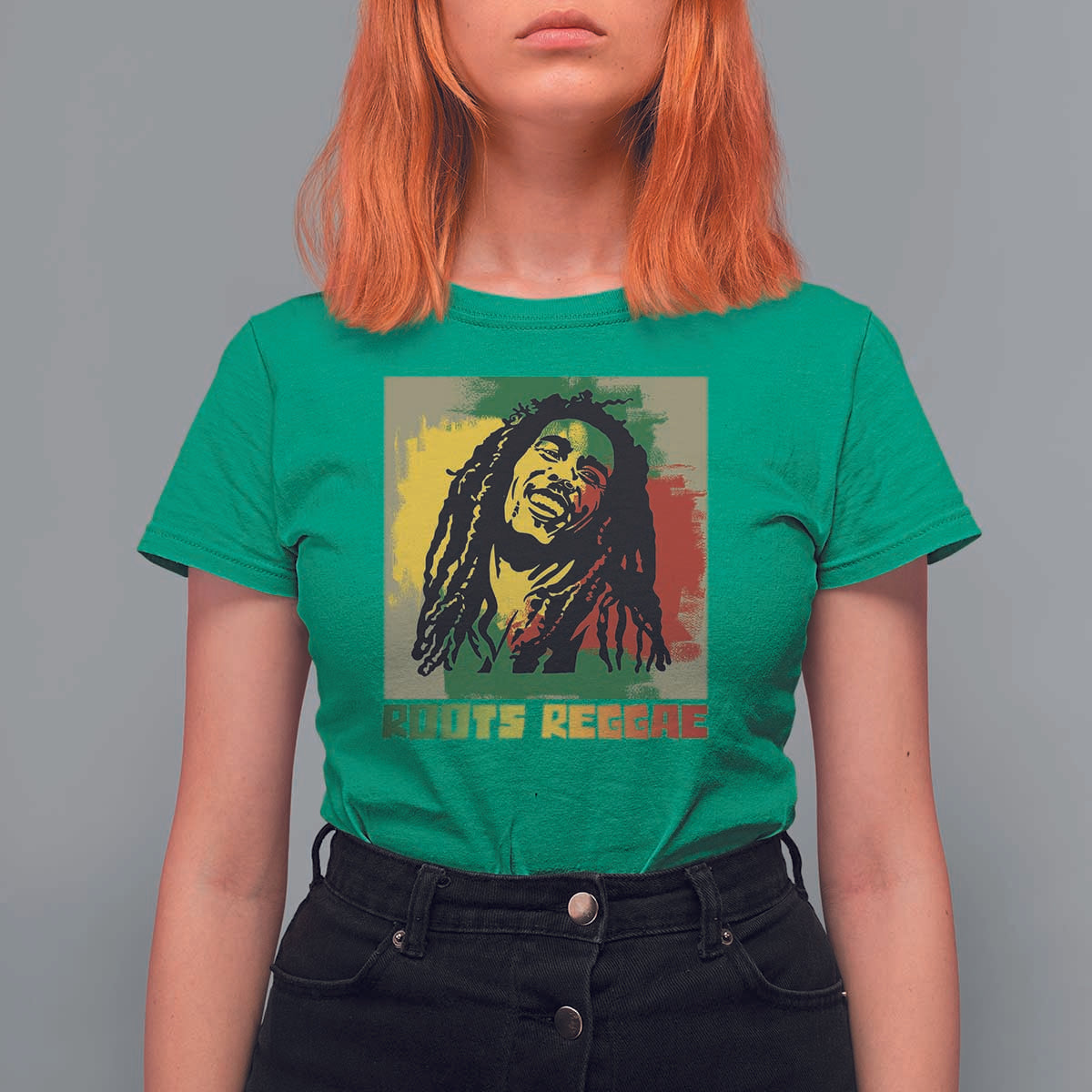 Legend Bob T Shirt For Women Roots Reggae Rastafarian Music Jamaica - Wonder Print Shop