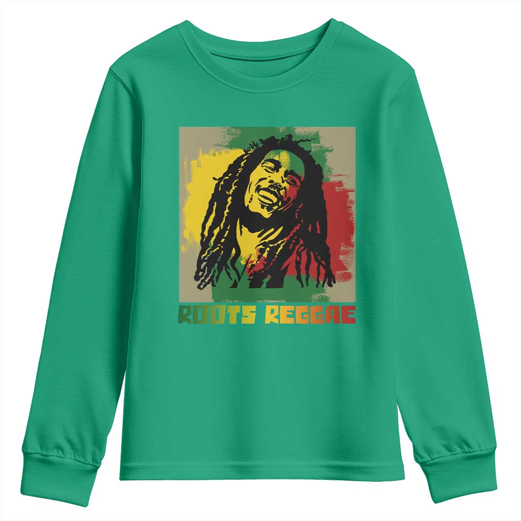Legend Bob Youth Sweatshirt Roots Reggae Rastafarian Music Jamaica - Wonder Print Shop