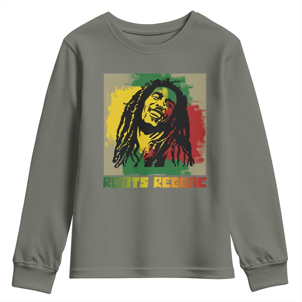Legend Bob Youth Sweatshirt Roots Reggae Rastafarian Music Jamaica - Wonder Print Shop