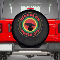 Reggae On World Off Spare Tire Cover Rasta Music Rastafarian Jamaica - Wonder Print Shop