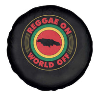 Reggae On World Off Spare Tire Cover Rasta Music Rastafarian Jamaica - Wonder Print Shop