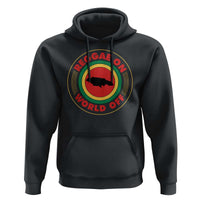 Reggae On World Off Hoodie Rasta Music Rastafarian Jamaica - Wonder Print Shop
