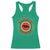 Reggae On World Off Racerback Tank Top Rasta Music Rastafarian Jamaica - Wonder Print Shop