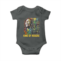 Legend Bob Baby Onesie One Love Heart Destiny King Of Reggae - Wonder Print Shop
