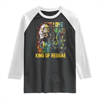 Legend Bob Raglan Shirt One Love Heart Destiny King Of Reggae - Wonder Print Shop