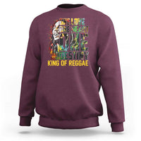 Legend Bob Sweatshirt One Love Heart Destiny King Of Reggae - Wonder Print Shop