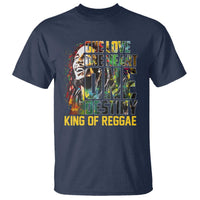Legend Bob T Shirt One Love Heart Destiny King Of Reggae - Wonder Print Shop