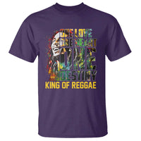 Legend Bob T Shirt One Love Heart Destiny King Of Reggae - Wonder Print Shop