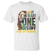 Legend Bob T Shirt One Love Heart Destiny King Of Reggae - Wonder Print Shop
