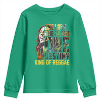 Legend Bob Youth Sweatshirt One Love Heart Destiny King Of Reggae - Wonder Print Shop