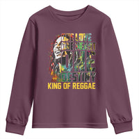 Legend Bob Youth Sweatshirt One Love Heart Destiny King Of Reggae - Wonder Print Shop