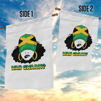 Jamaican Girl Garden Flag Wah Gwaan Jamaica Flag - Wonder Print Shop