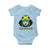 Jamaican Girl Baby Onesie Wah Gwaan Jamaica Flag - Wonder Print Shop