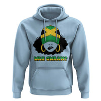 Jamaican Girl Hoodie Wah Gwaan Jamaica Flag - Wonder Print Shop