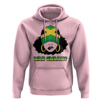 Jamaican Girl Hoodie Wah Gwaan Jamaica Flag - Wonder Print Shop