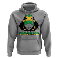 Jamaican Girl Hoodie Wah Gwaan Jamaica Flag - Wonder Print Shop