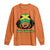 Jamaican Girl Long Sleeve Shirt Wah Gwaan Jamaica Flag - Wonder Print Shop