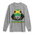 Jamaican Girl Long Sleeve Shirt Wah Gwaan Jamaica Flag - Wonder Print Shop