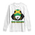 Jamaican Girl Long Sleeve Shirt Wah Gwaan Jamaica Flag - Wonder Print Shop