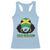 Jamaican Girl Racerback Tank Top Wah Gwaan Jamaica Flag - Wonder Print Shop