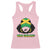 Jamaican Girl Racerback Tank Top Wah Gwaan Jamaica Flag - Wonder Print Shop