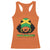 Jamaican Girl Racerback Tank Top Wah Gwaan Jamaica Flag - Wonder Print Shop