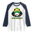 Jamaican Girl Raglan Shirt Wah Gwaan Jamaica Flag - Wonder Print Shop