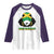 Jamaican Girl Raglan Shirt Wah Gwaan Jamaica Flag - Wonder Print Shop