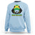 Jamaican Girl Sweatshirt Wah Gwaan Jamaica Flag - Wonder Print Shop