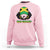 Jamaican Girl Sweatshirt Wah Gwaan Jamaica Flag - Wonder Print Shop